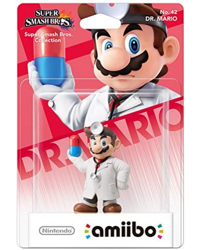 Nintendo Amiibo фигура - Dr. Mario [Super Smash Bros. Колекция] (Wii U) - 3
